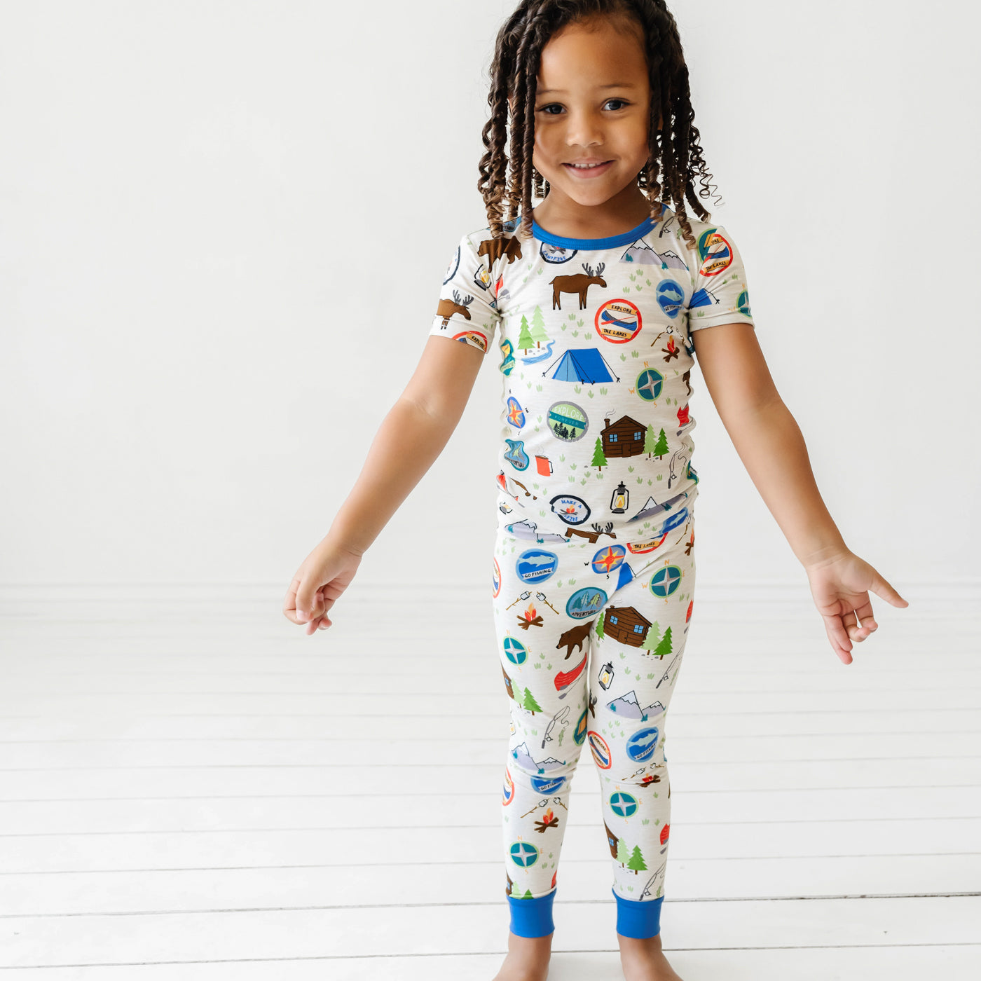 Short sleeve outlet pajama set kids