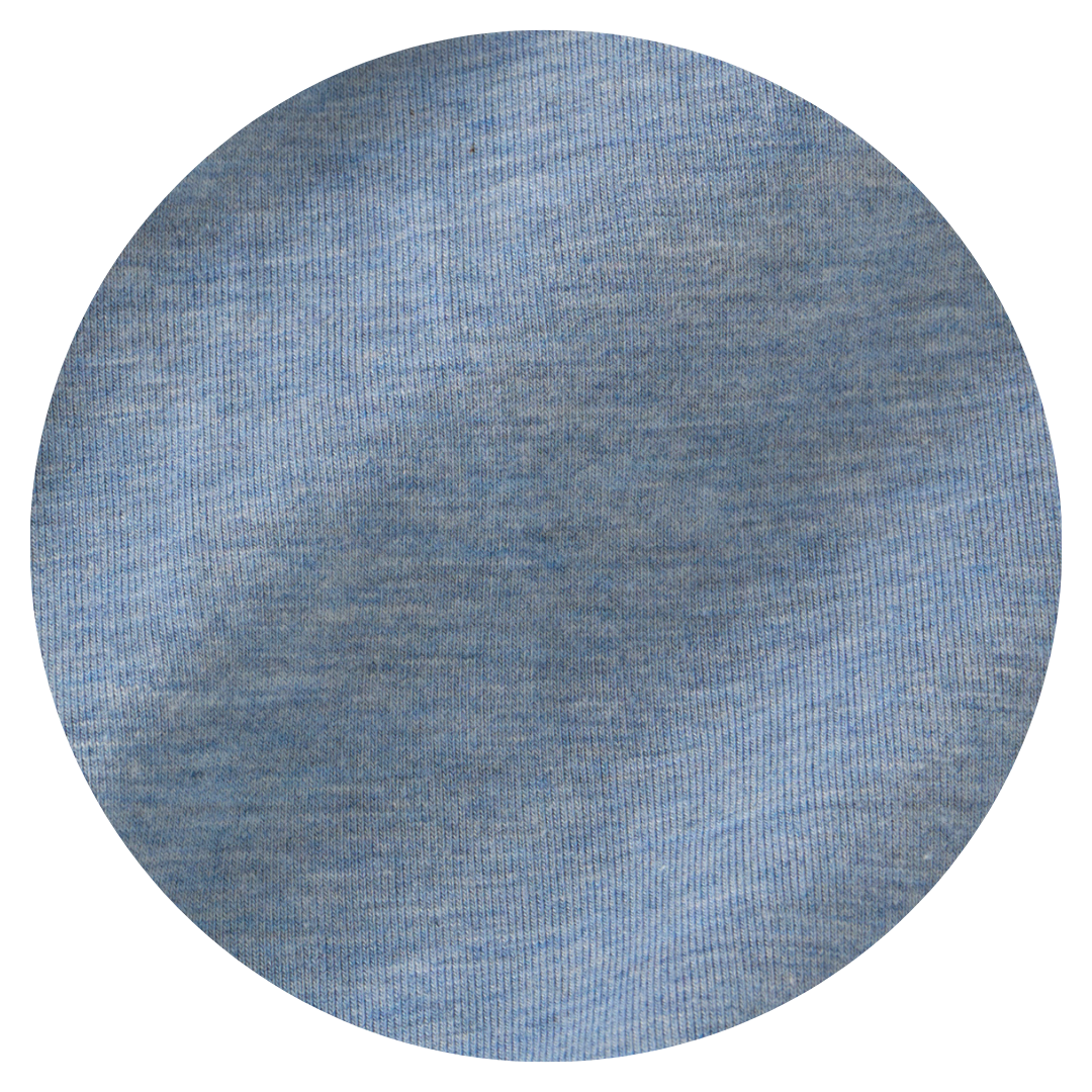 Heather Blue fabric swatch