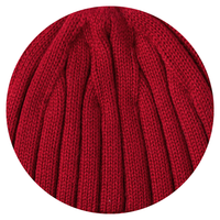 Holiday Red Knit swatch