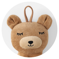 Bear Washcloth swatch