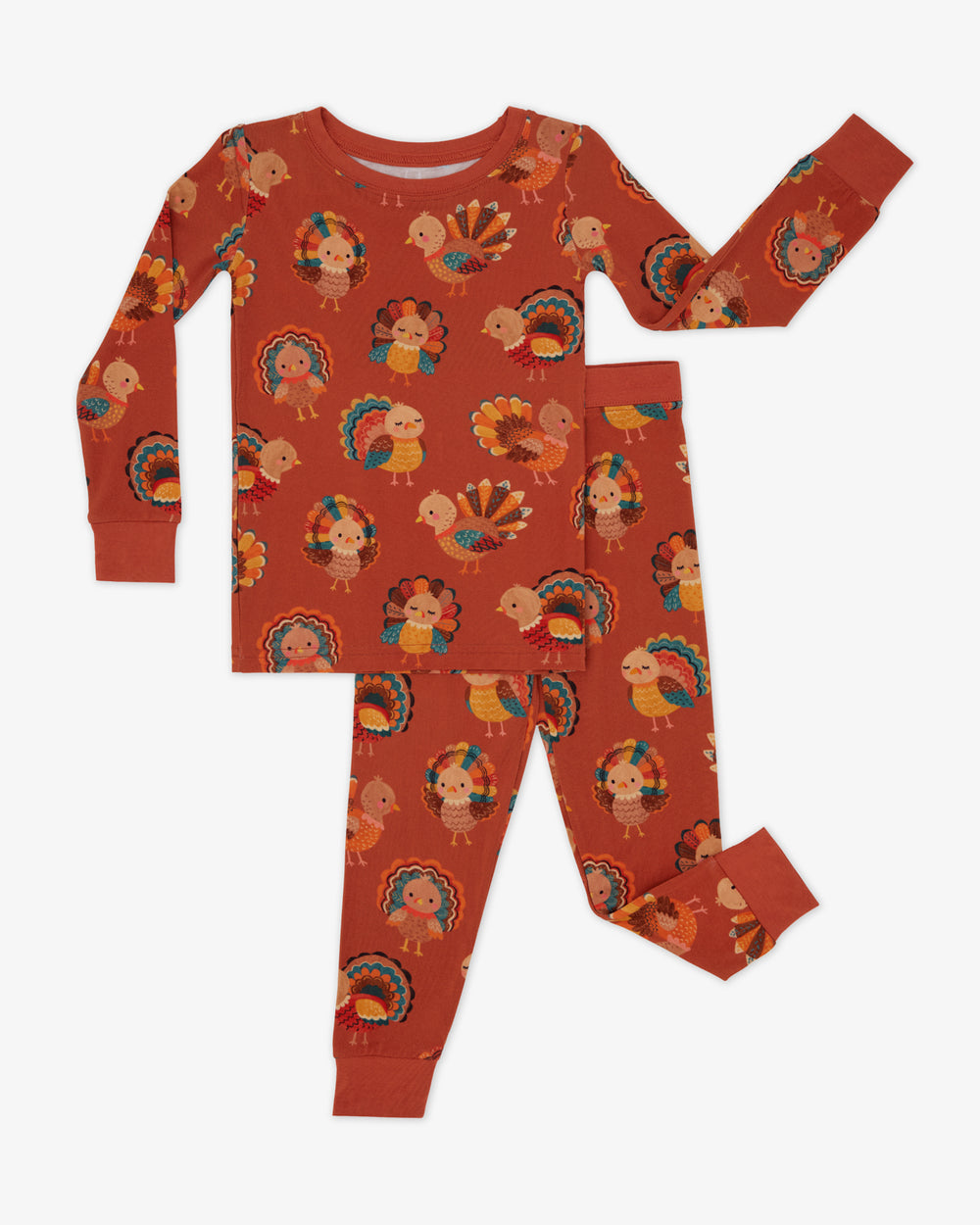 Grateful Gobbles Two-Piece Pajama Set