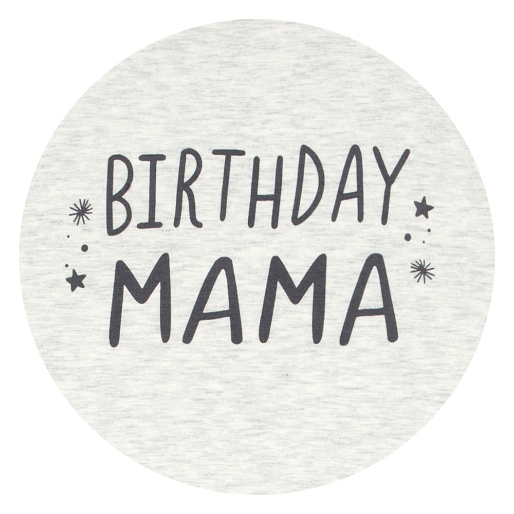 Women's Graphic Tee - Birthday Mama Women's Short Sleeve Graphic Tee