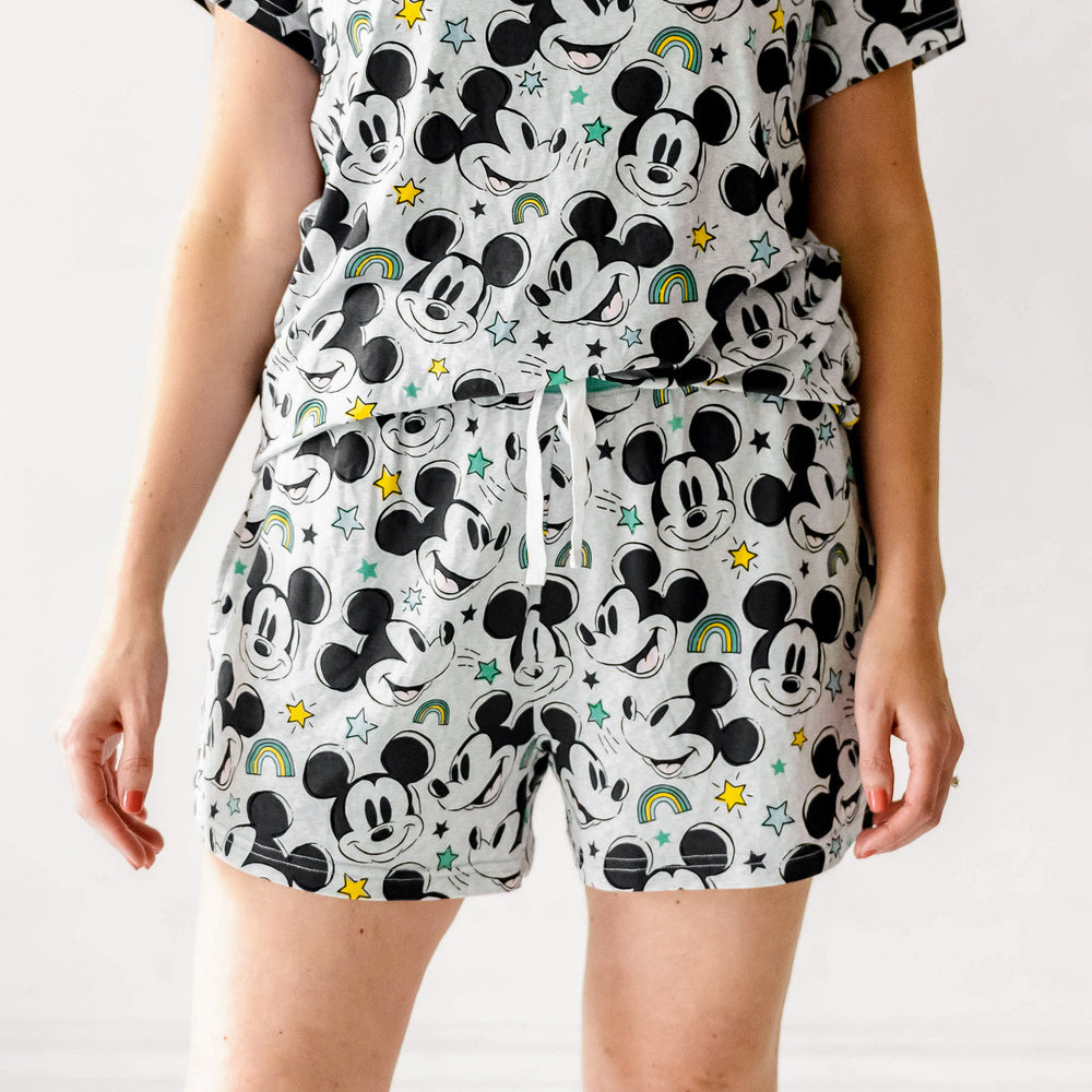 Click to see full screen - Women's PJ Shorts - Disney Mickey Forever Women's Pajama Shorts