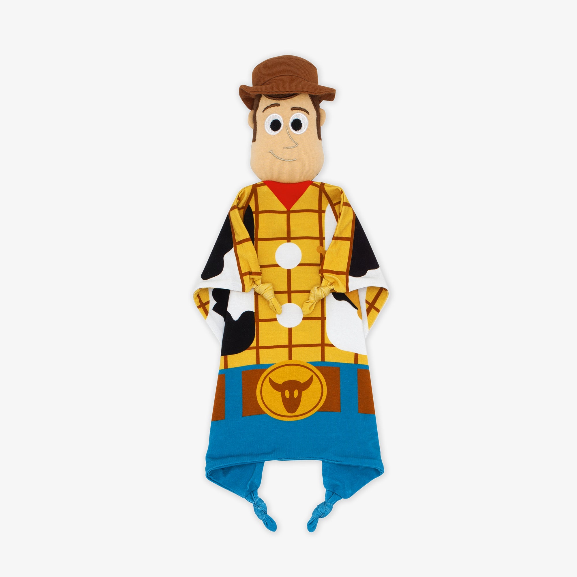 Flat lay image of the Disney Toy Story Woody Lovey