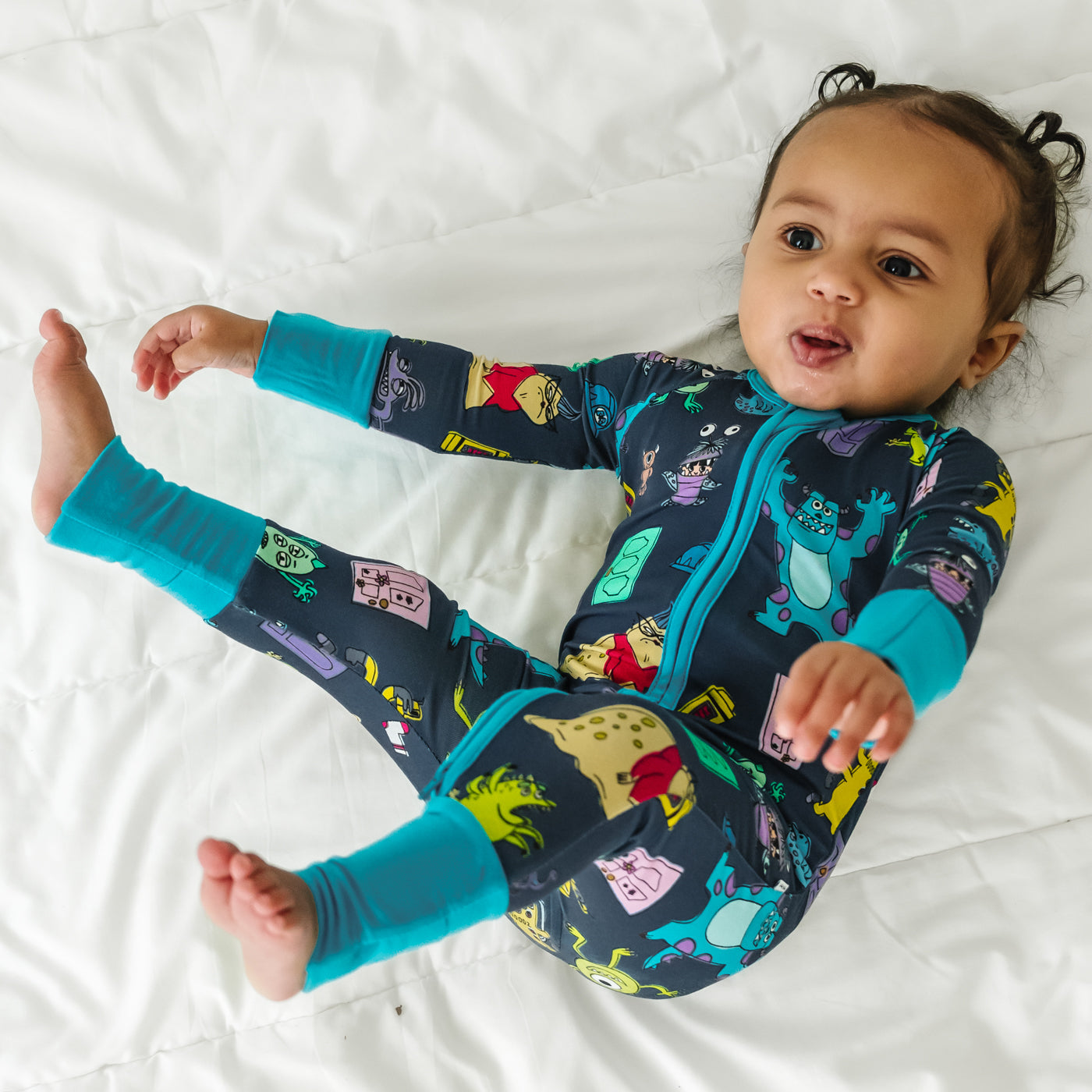 Disney & Pixar Monsters, Inc. Bamboo Viscose Zippy – Little Sleepies