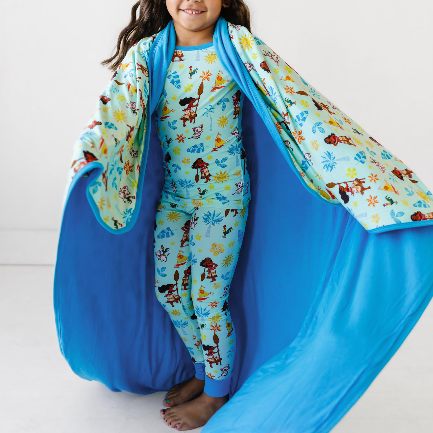 Moana Blanket, Moana Personalized Swaddle Blanket, Mash and Bear