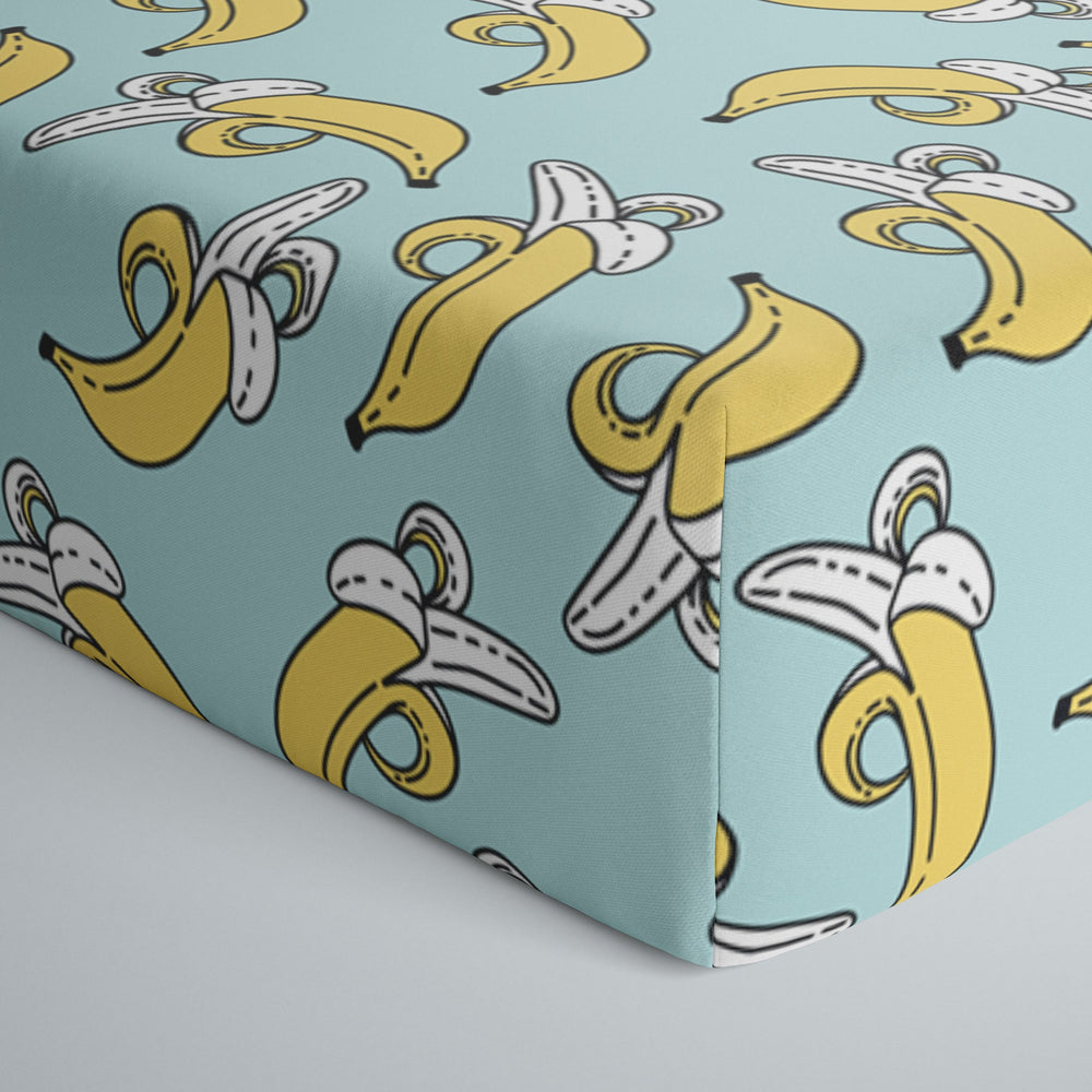 Crib Sheet - Bananas Fitted Crib Sheet