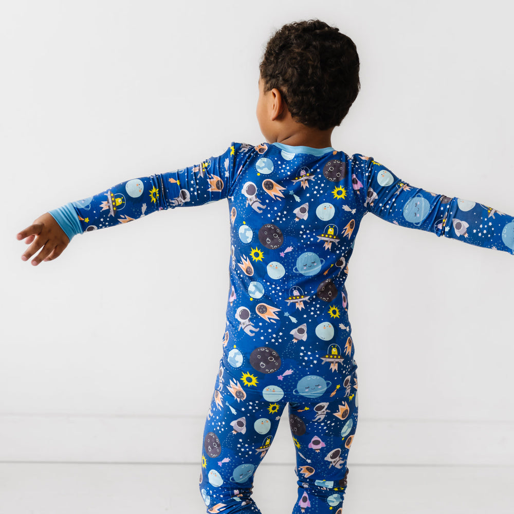 LS/P PJ Set - Out Of This World Two-Piece Bamboo Viscose Pajama Set