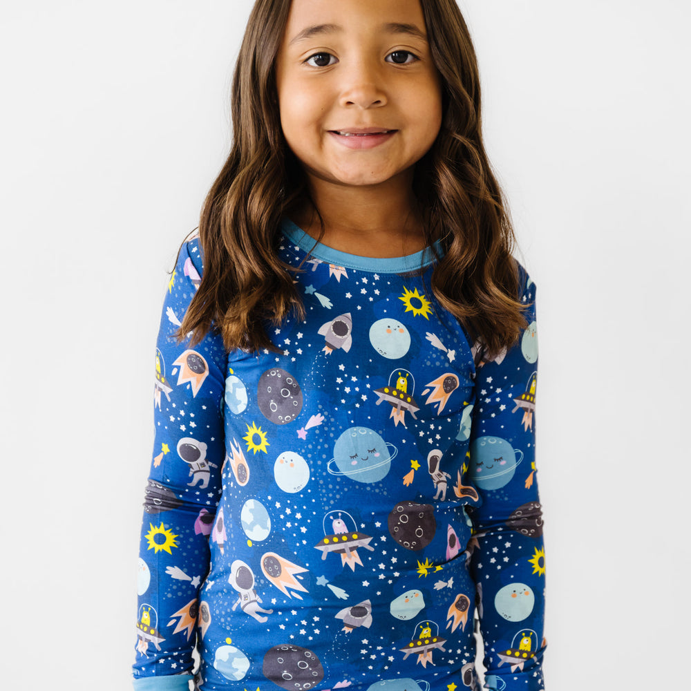LS/P PJ Set - Out Of This World Two-Piece Bamboo Viscose Pajama Set