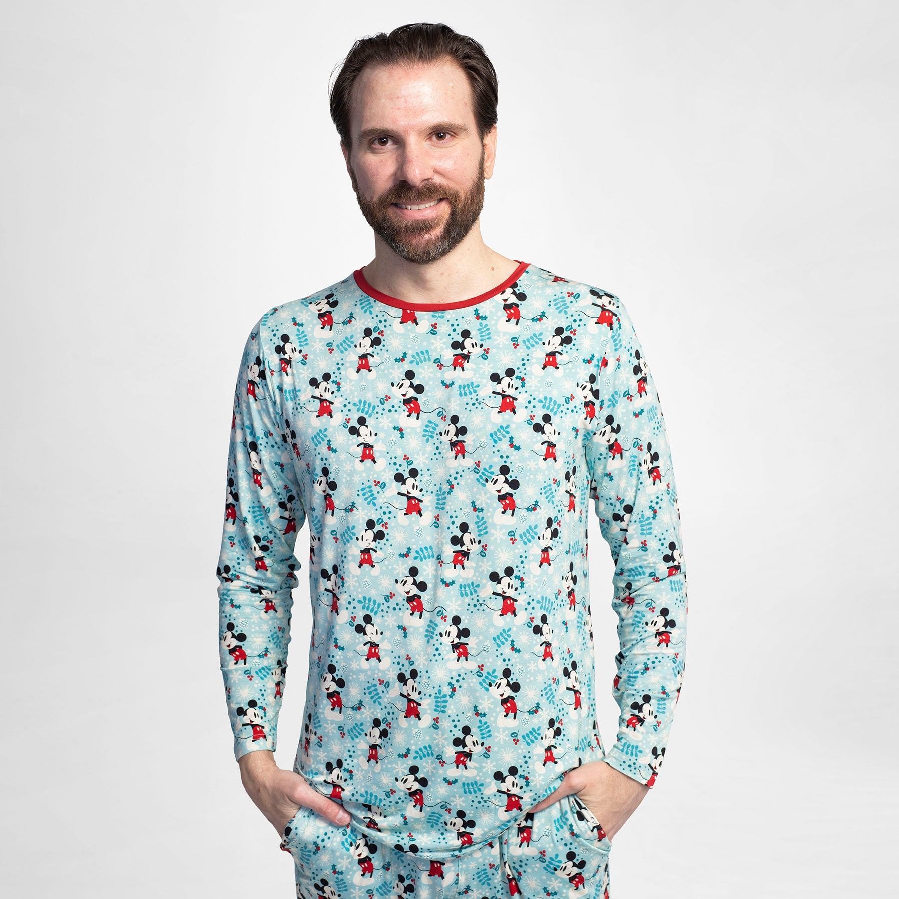 Disney Mens Pyjamas, Mickey Mouse Pyjamas for Men, Disney Gifts