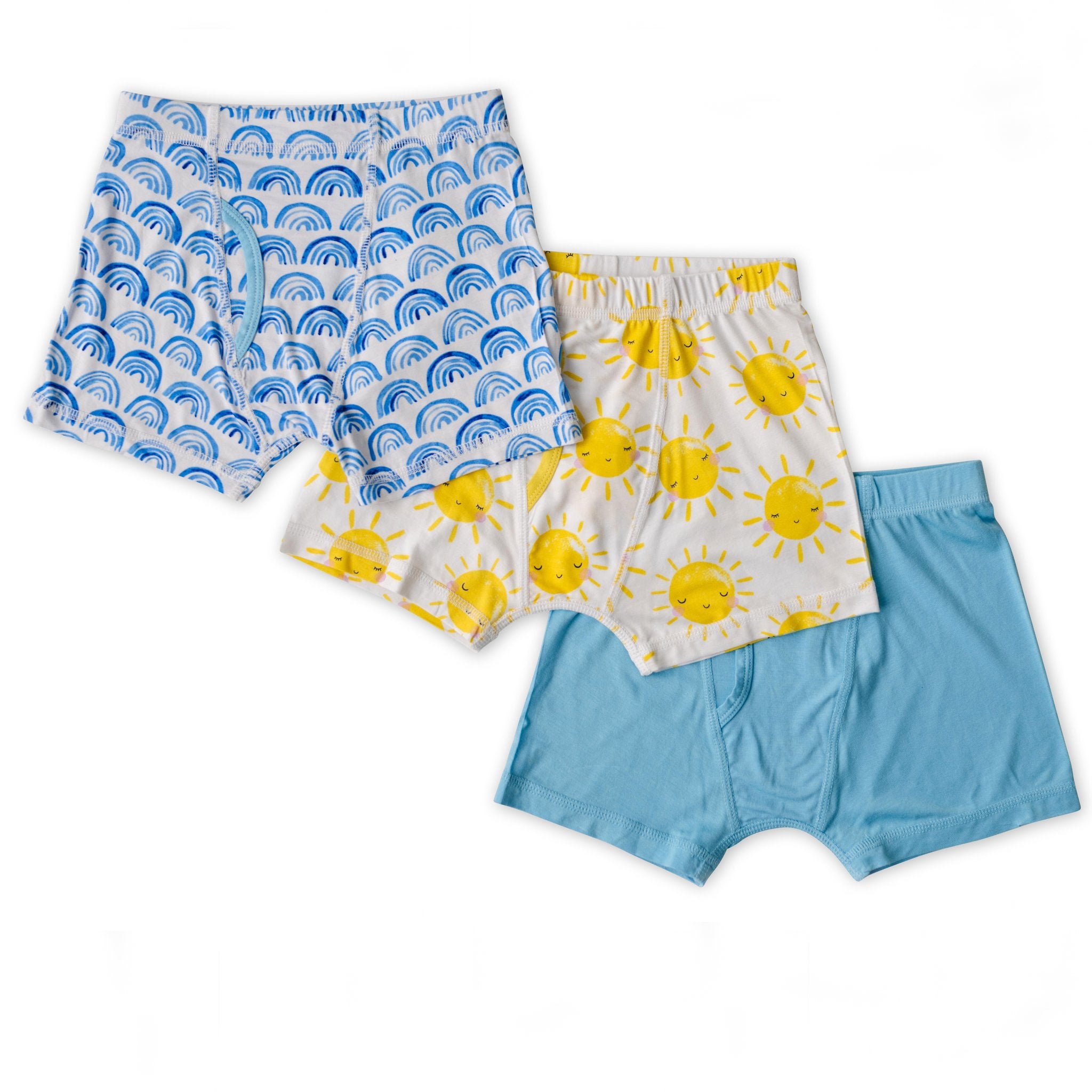 Boy's Boxer Briefs Comfortable Cotton Short Toddler Underwear 5 Pack