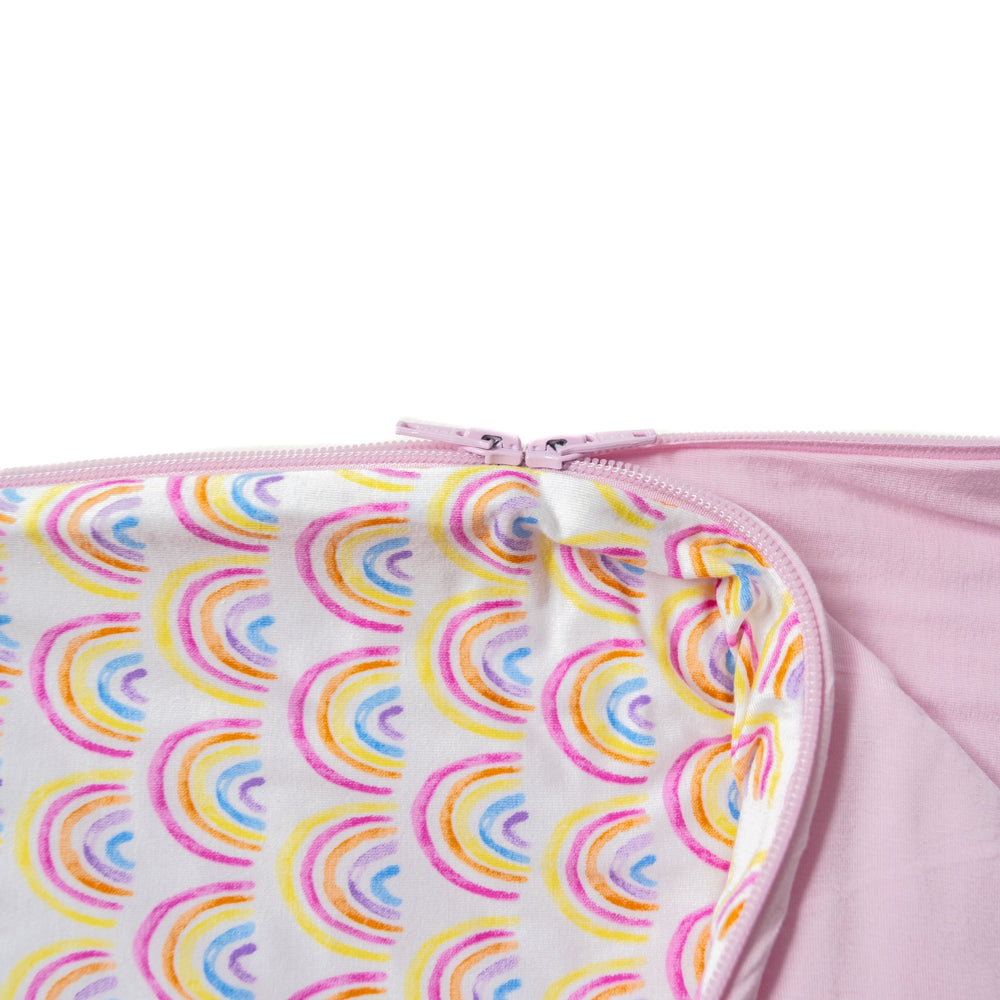Sleepy Bag - Pastel Rainbows Bamboo Viscose Sleepy Bag/Wearable Blanket