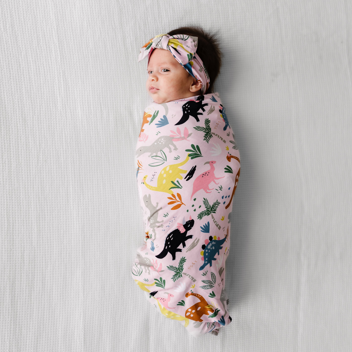 Little Sleepies cheapest Secret Garden Swaddle and Headband Set