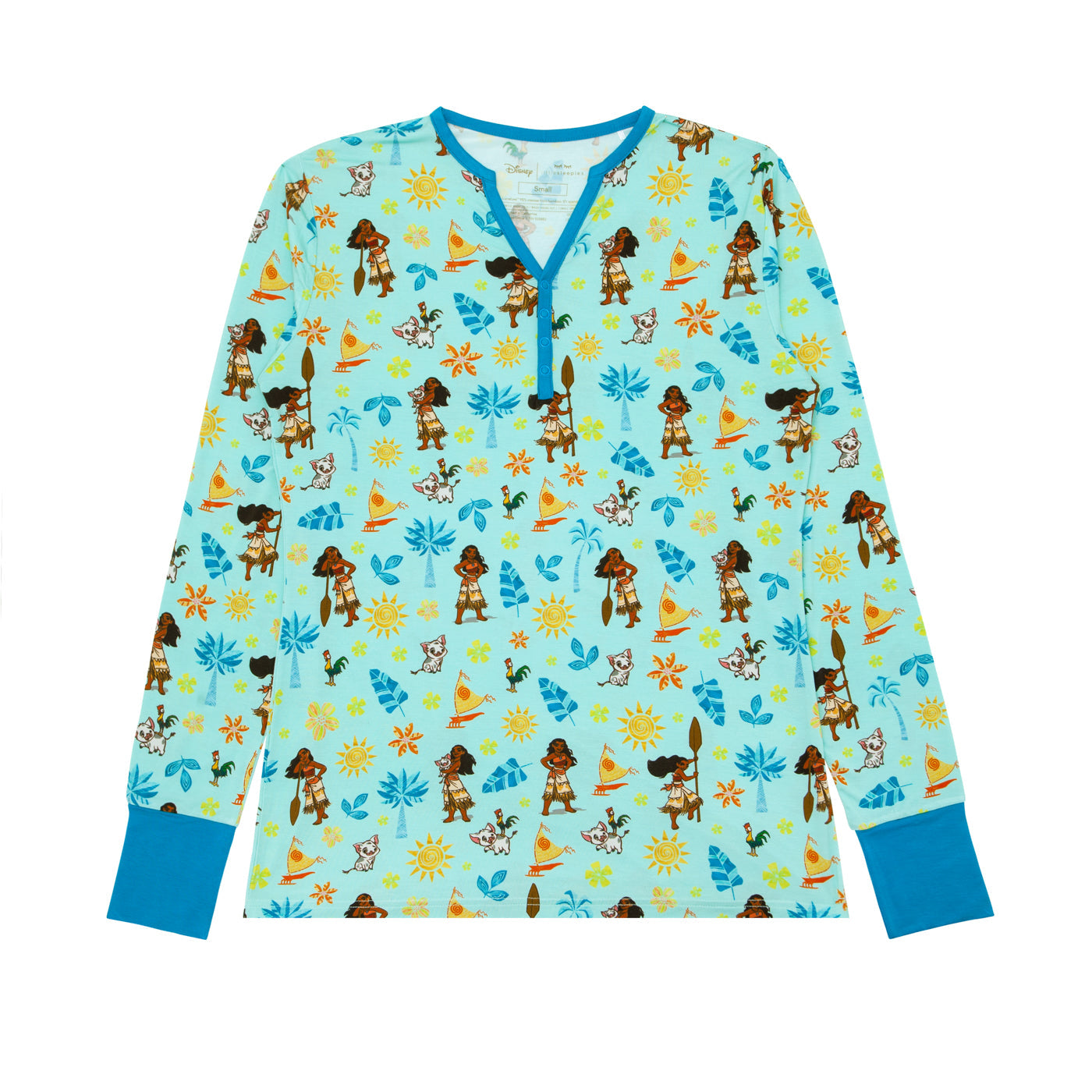 Disney Women's Moana of Motunui Pajama Top