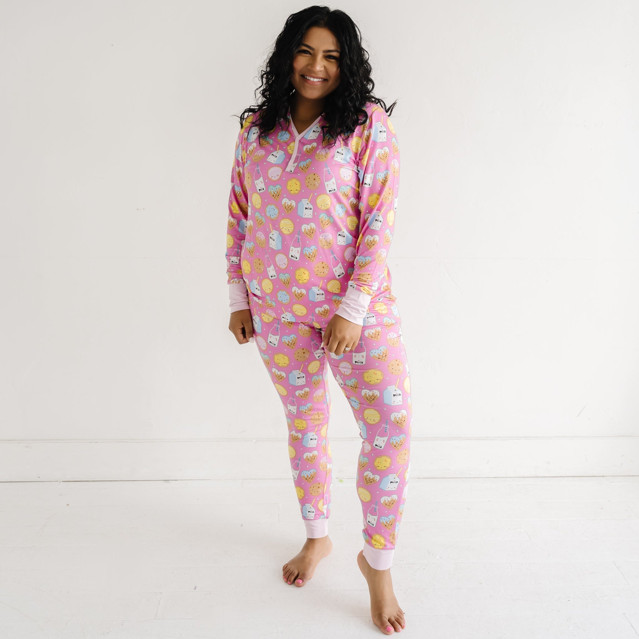 Pink to the Moon & Back Women's Pajama Pants - Little Sleepies
