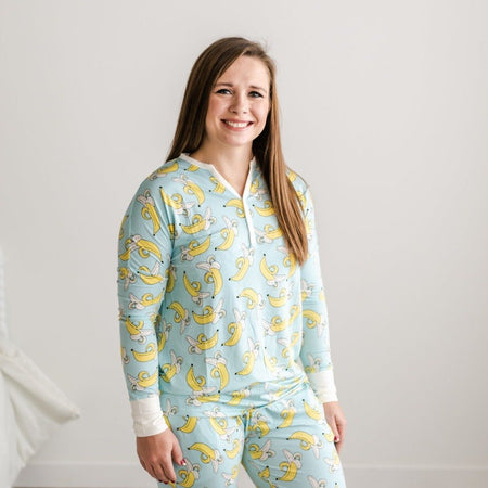  Smiling Bananas with Glasses Pajama Bottoms Women Lightweight  Night Wear Women Pajamas for Ladies Christmas Gifts X-Small : Clothing,  Shoes & Jewelry