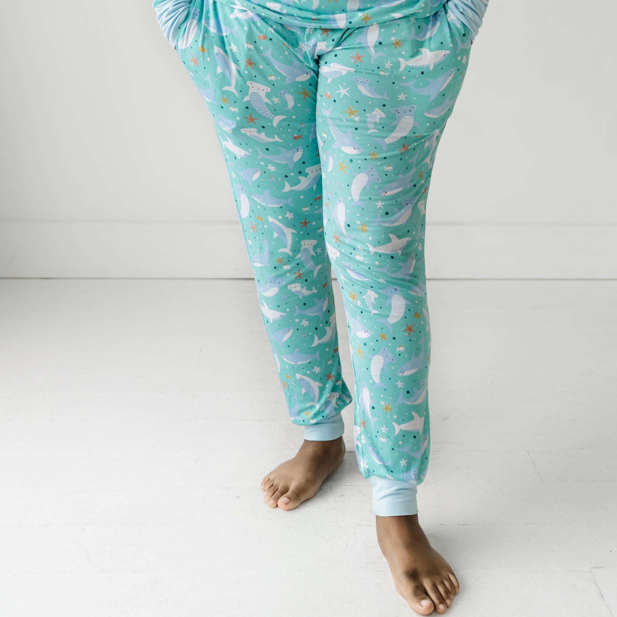 Shark Soiree Women's Pajama Pants - Little Sleepies